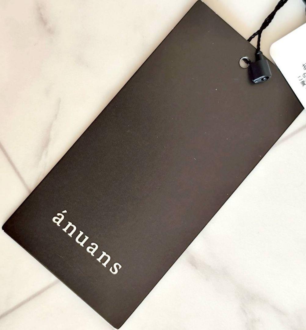 新品 anuans ツイードフォルムジレトップス