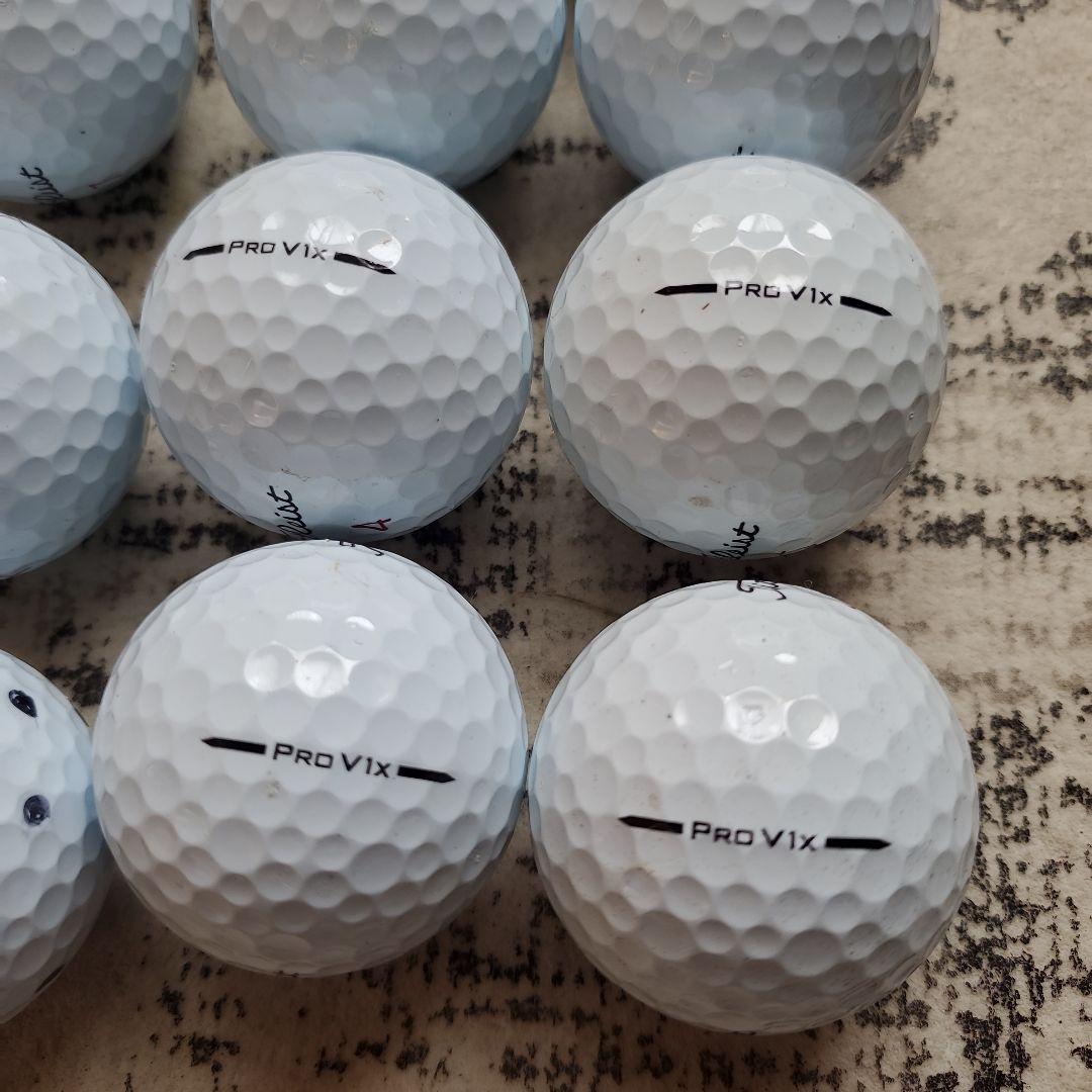 美品Titleist PROV1x2025年式モデルゴルフボール 24個
