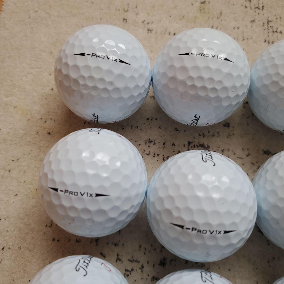 美品Titleist PROV1x2025年式モデルゴルフボール 24個