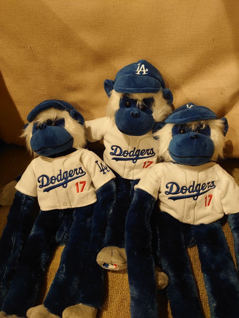 FOCO 大谷 ドジャース ラリーモンキー 帽子 新品 未使用 ぬいぐるみ ３体