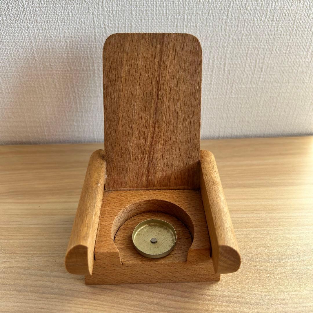 ドイツ　煙出し人形　エルツ山地　ザイフェン　パイプ人形　お香立て