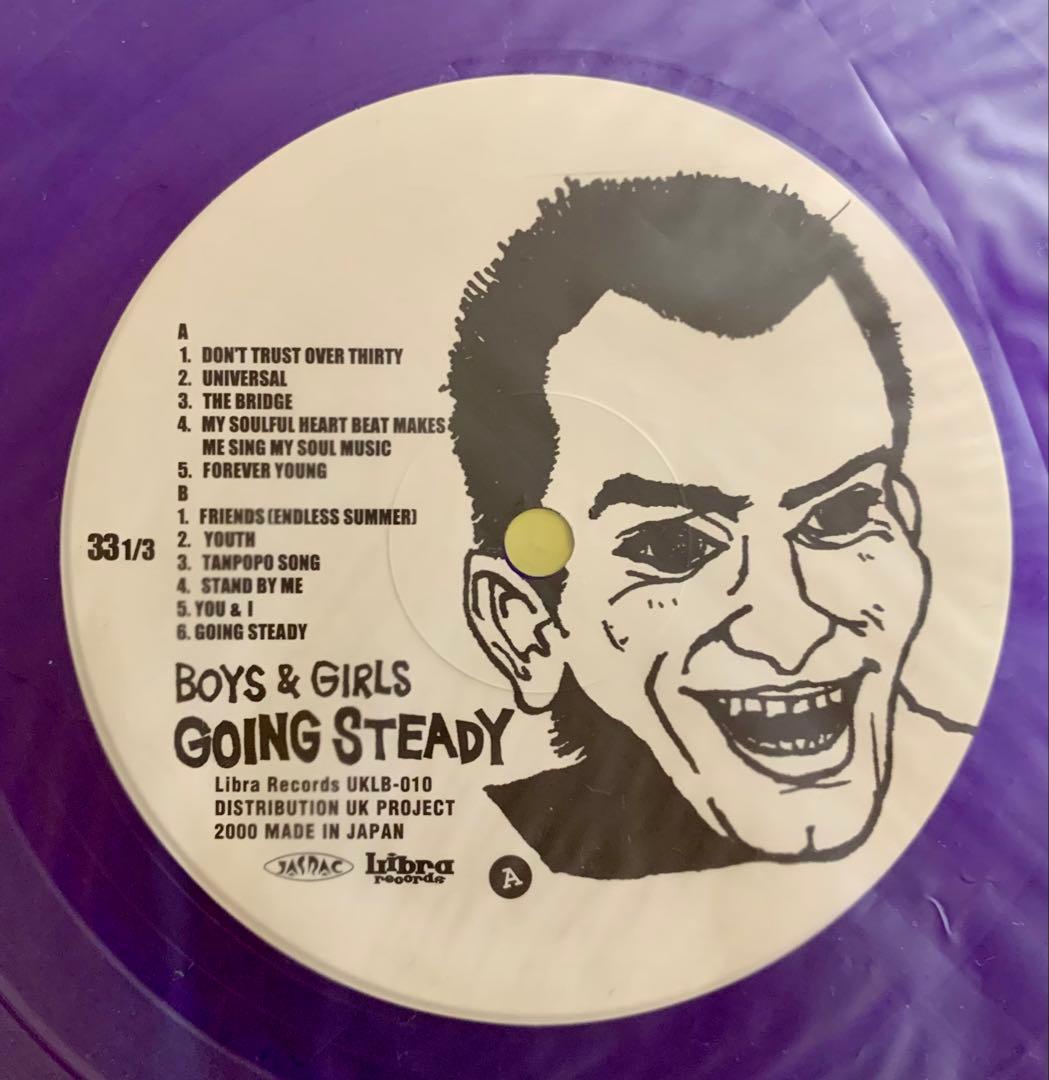 GOING STEADY BOYS&GIRLS レコード