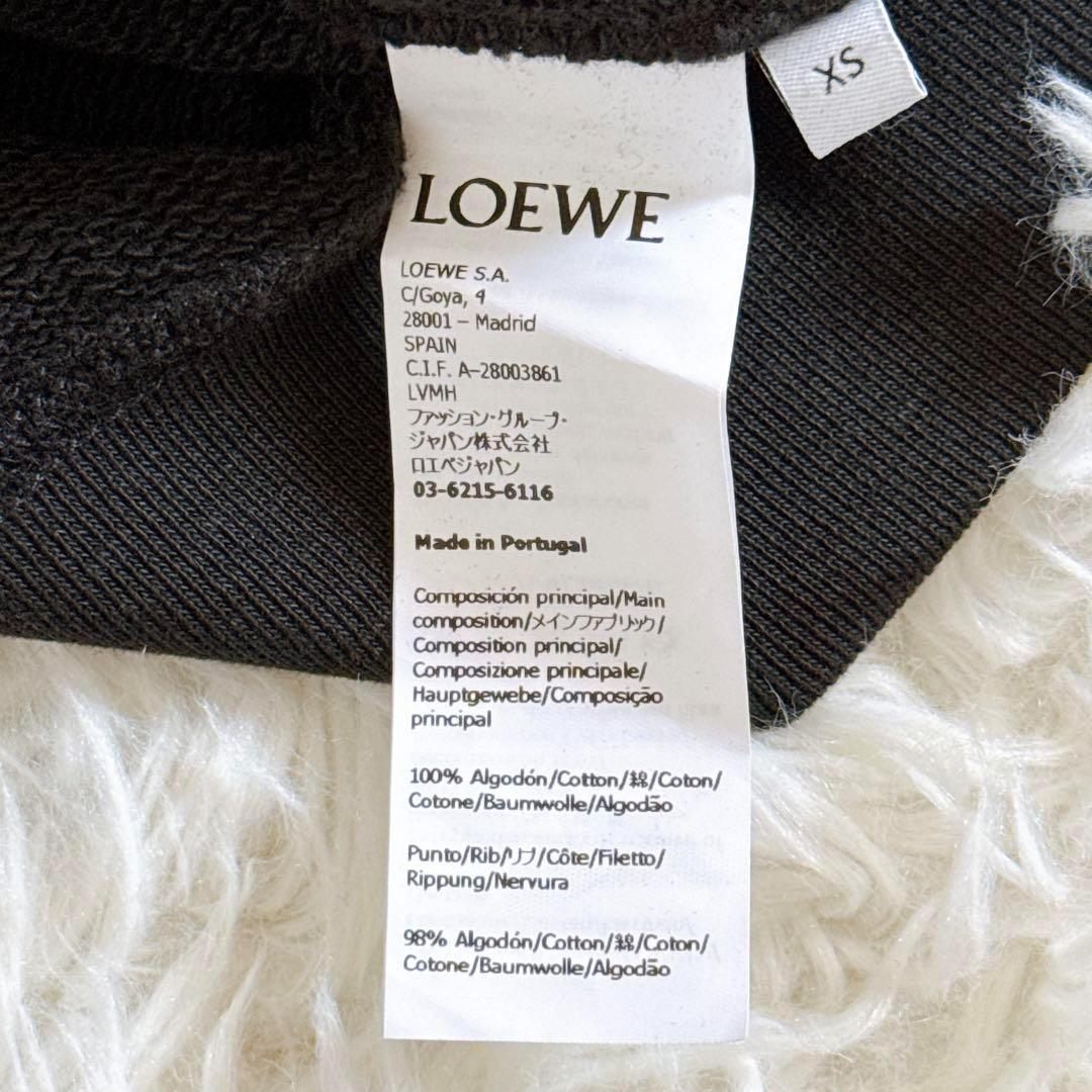 LOEWE ロエベ PUMP HOODIE プルオーバーパーカー XSサイズ