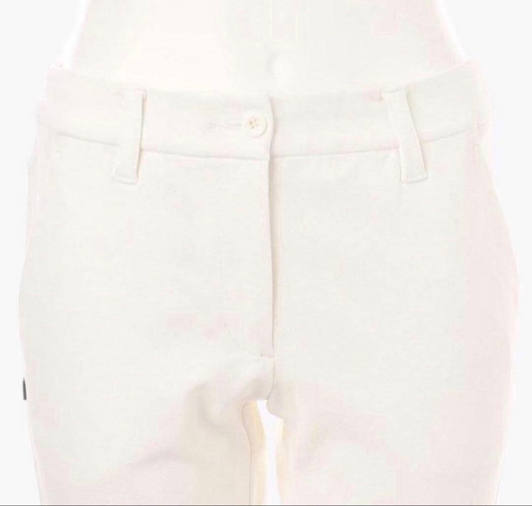 定番　スリムパンツ　白　サイズXS 春夏　ストレッチ　新品タグ付　レディース