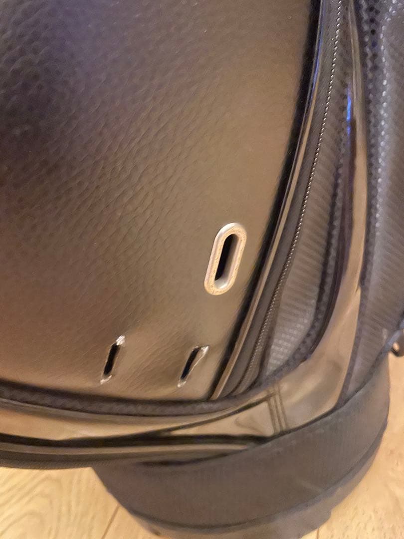 adidas ブラック キャディバッグ