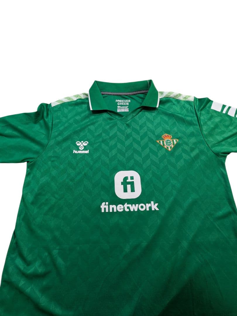 新品未使用タグ付 レアルベティス フェキル アウェイ ユニフォーム XL