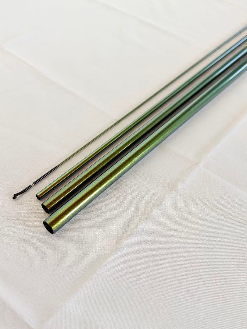 未使用級　がまかつ　がまへら　凛刀　迅　12尺　へら竿