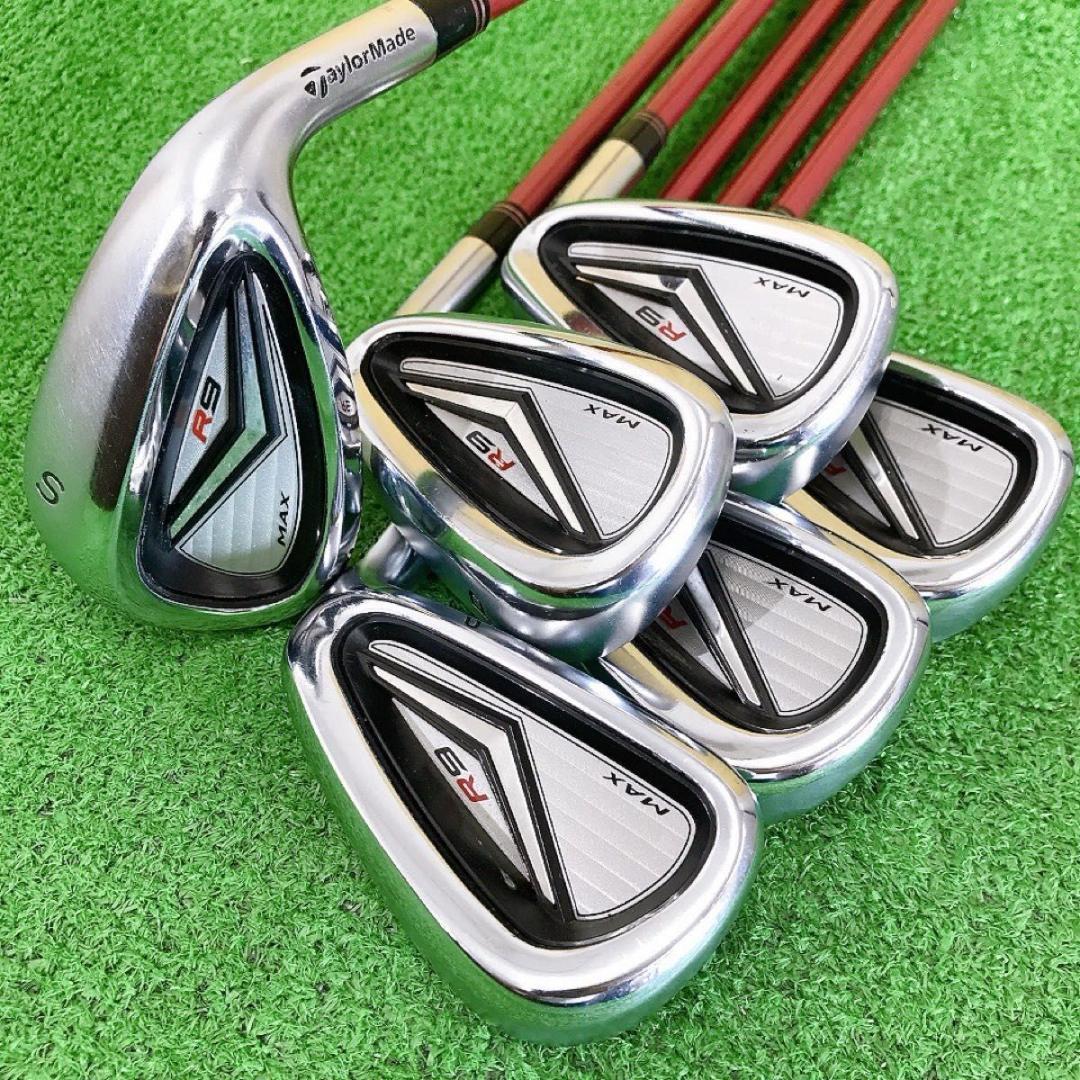 ツ31★テーラーメイド R9MAX 6本レディースアイアンセットL REAXJP