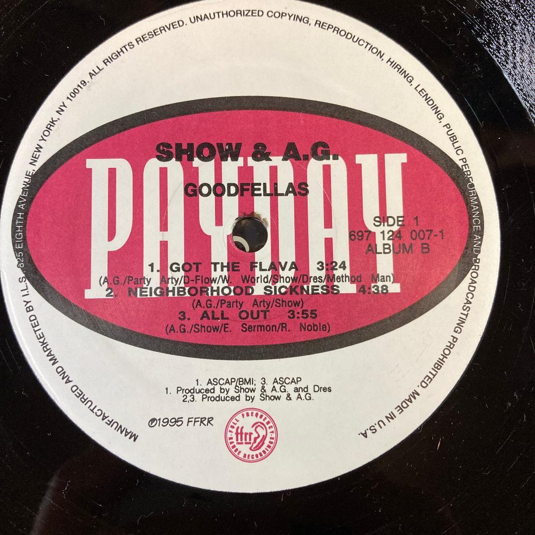 SHOW & A.G. – Goodfellas レコード USオリジナル