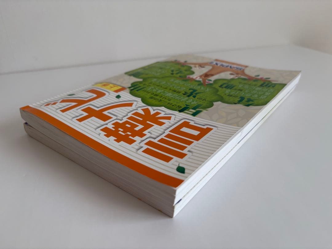 【赤シート2枚付き•書き込みなし】サピックス　言葉ナビ　上巻•下巻　2冊セット