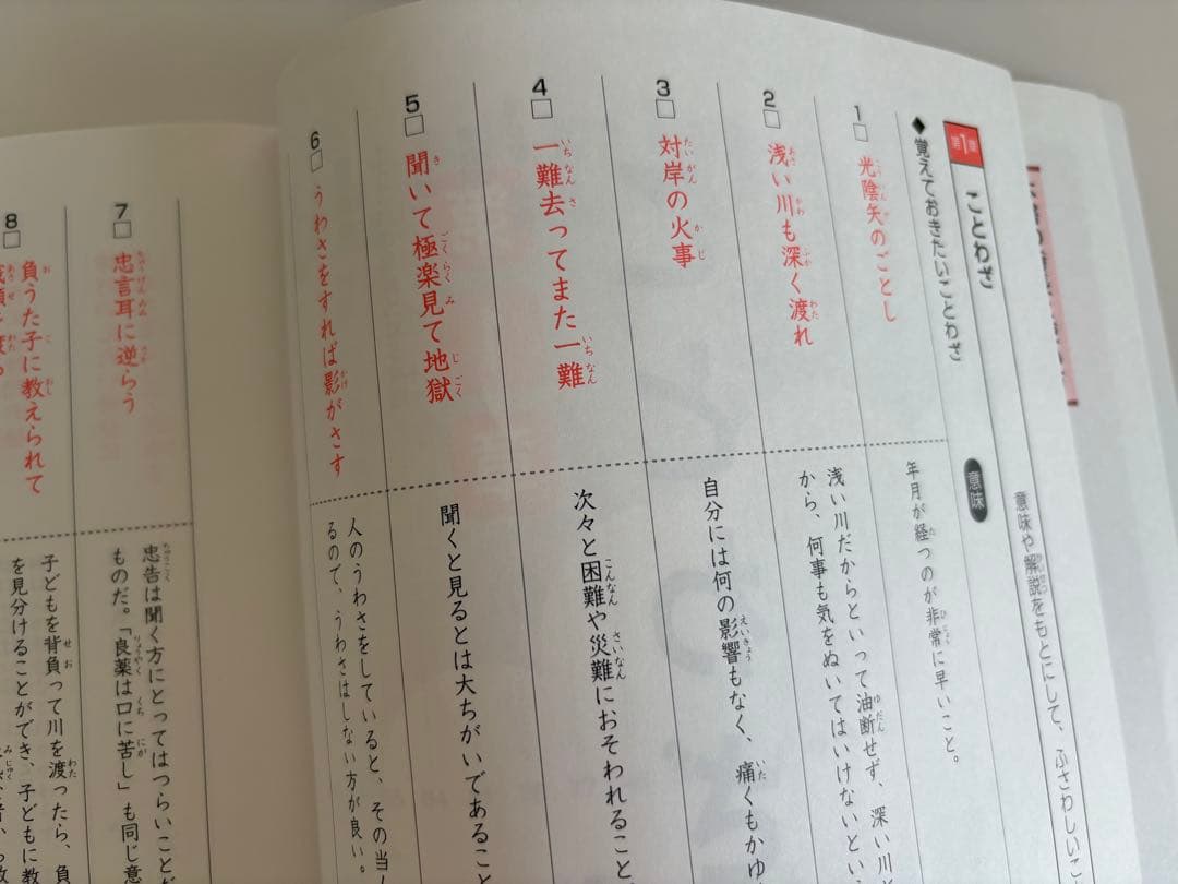 【赤シート2枚付き•書き込みなし】サピックス　言葉ナビ　上巻•下巻　2冊セット