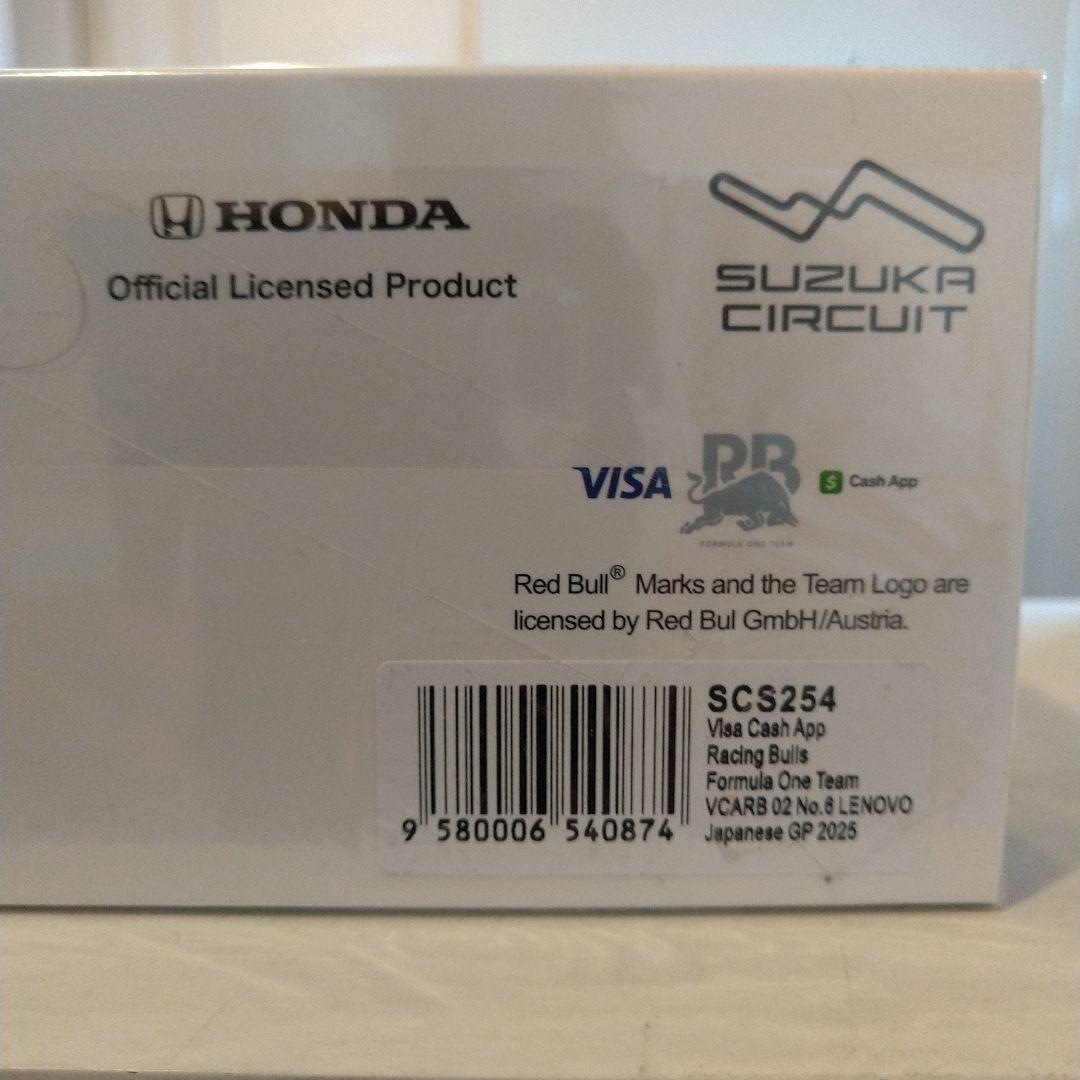 ミニカー VCARB 02 No.6 Japanese GP 2025