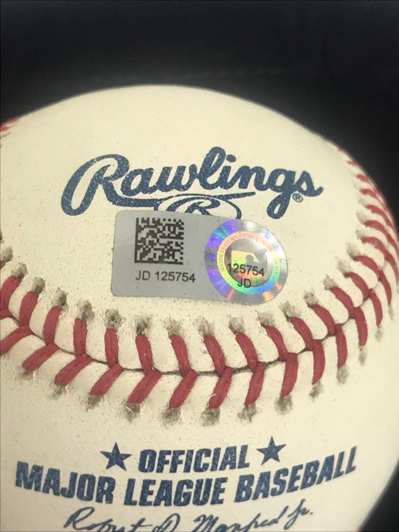 MLBホログラム証明付 大谷翔平 直筆サインボール TOPPS