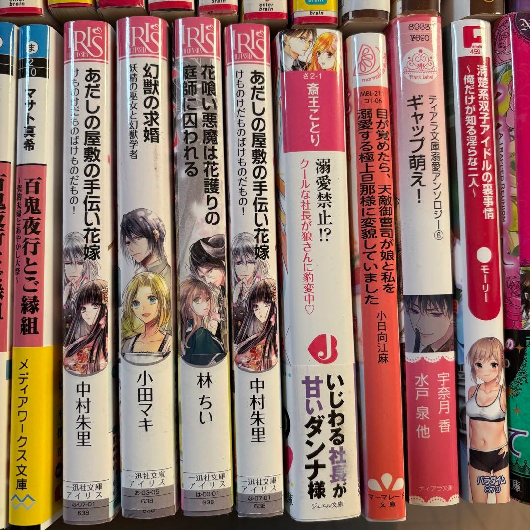 86冊 小説 まとめ売り ルルル文庫 ビーズログ文庫 ビーンズ文庫 アイリス文庫