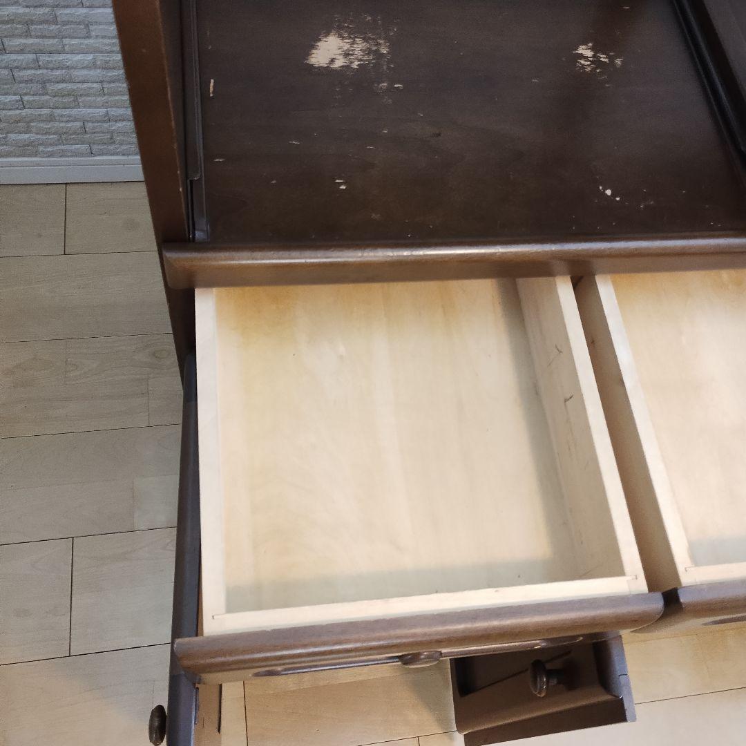 karimoku カリモク レンジ台 キッチンキャビネット キャスター付き