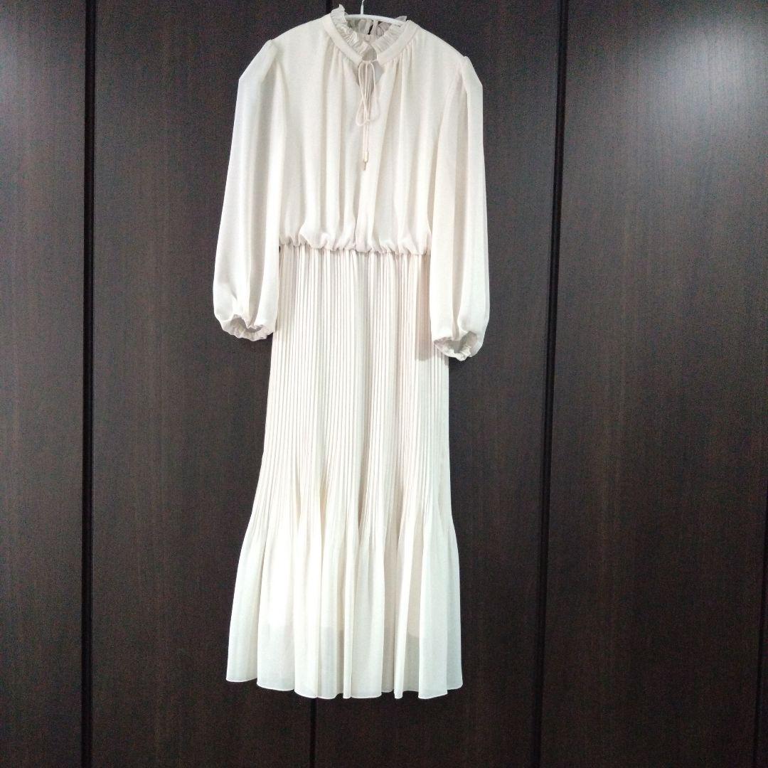 とろこ！エポカsize38 ドライジョーゼット プリーツワンピース