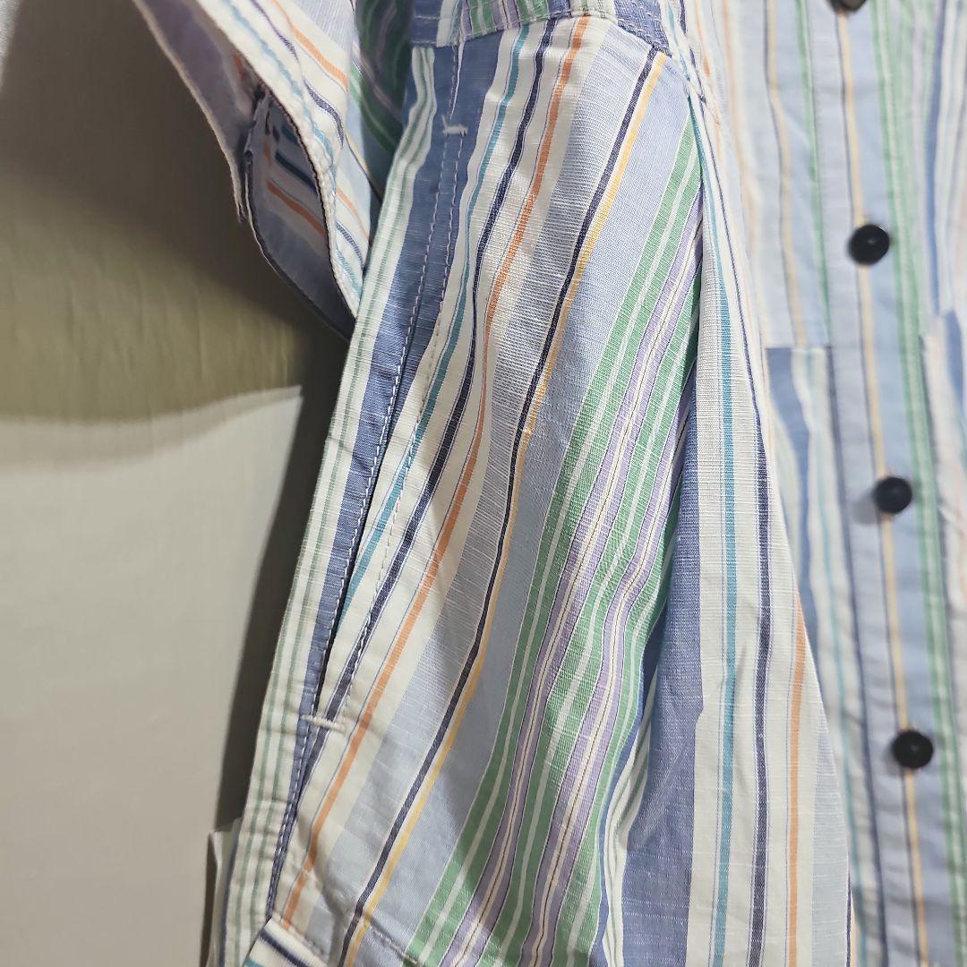 【センソユニコ CubeCube】 ストライプ シャツワンピース サイズ38