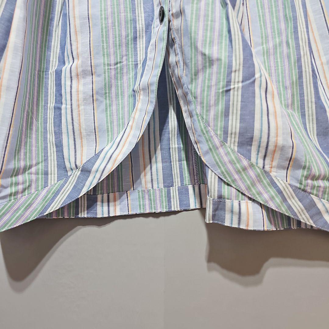 【センソユニコ CubeCube】 ストライプ シャツワンピース サイズ38