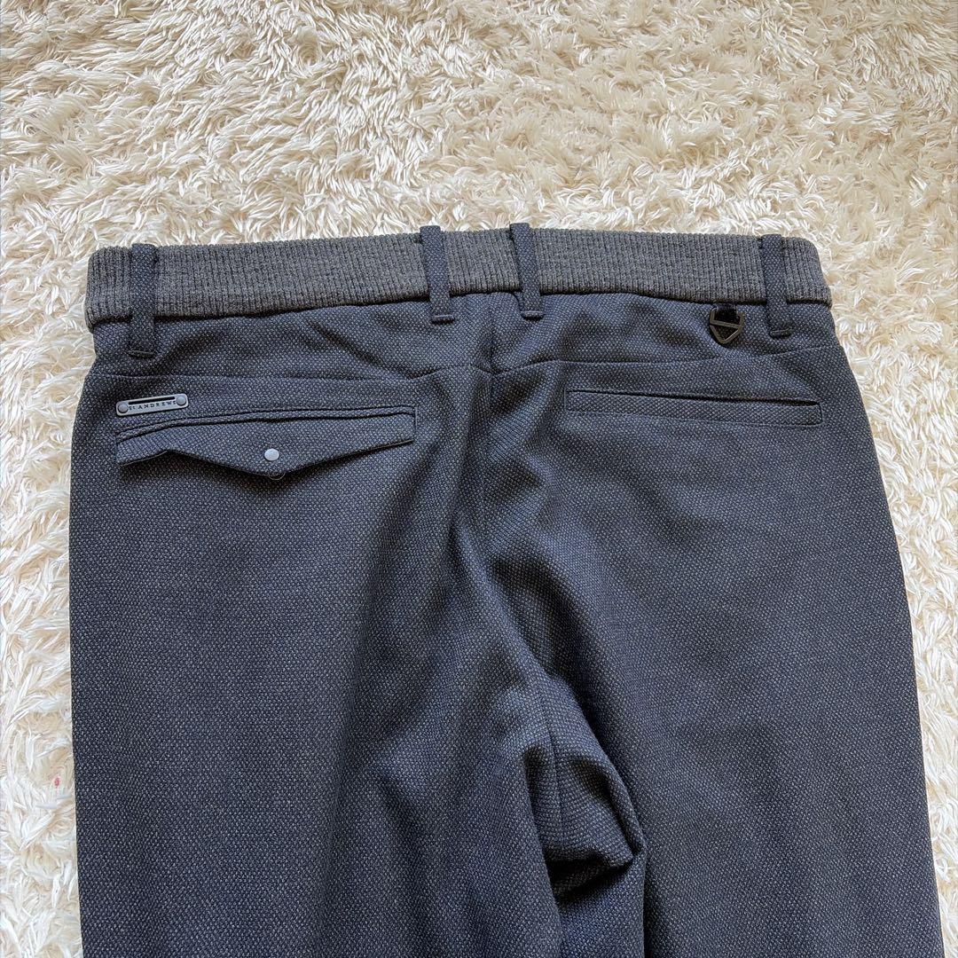 美品　セントアンドリュース　裏ボアゴルフパンツ　M デニムカラー　Dカン　ロゴ