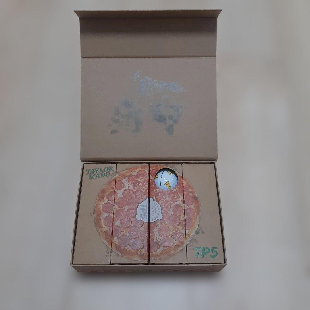 【限定品】TAYLOR MADE TP5 ゴルフボール　ピザ