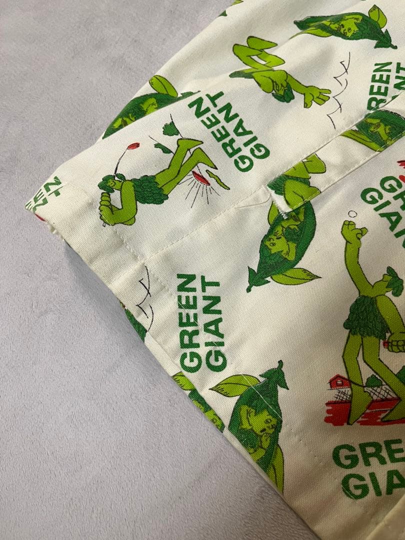 70s GREEN GIANT総柄ジャケット オモシーチャンネル ヤマダレン着用