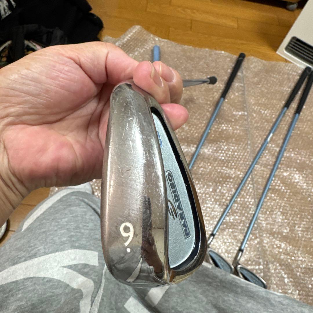 paradisoゴルフアイアン5本初心者向け中古品