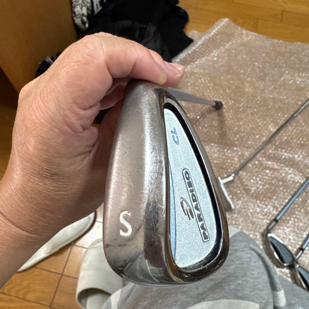 paradisoゴルフアイアン5本初心者向け中古品