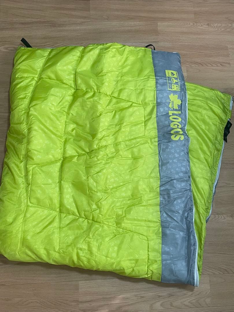 LOGOS 洗濯可能寝袋 190×80cm グリーン
