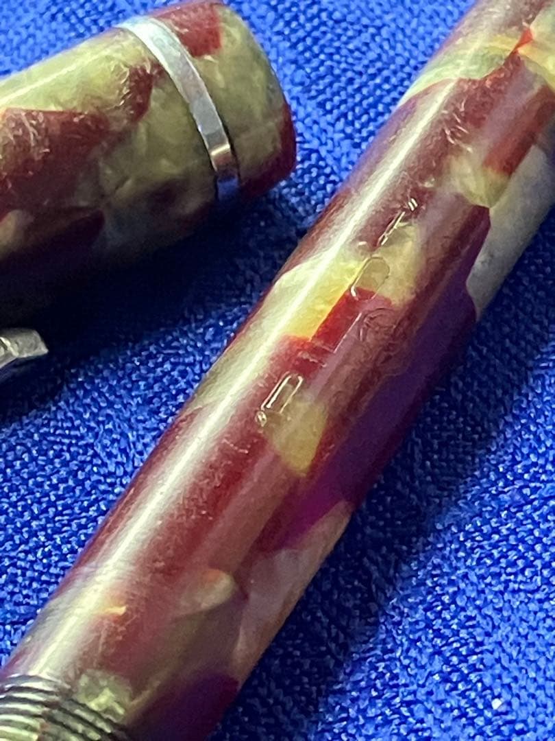 も*う様 パイロット　万年筆　レトロ　ビンテージ　廃盤　吸引式　セルロイド