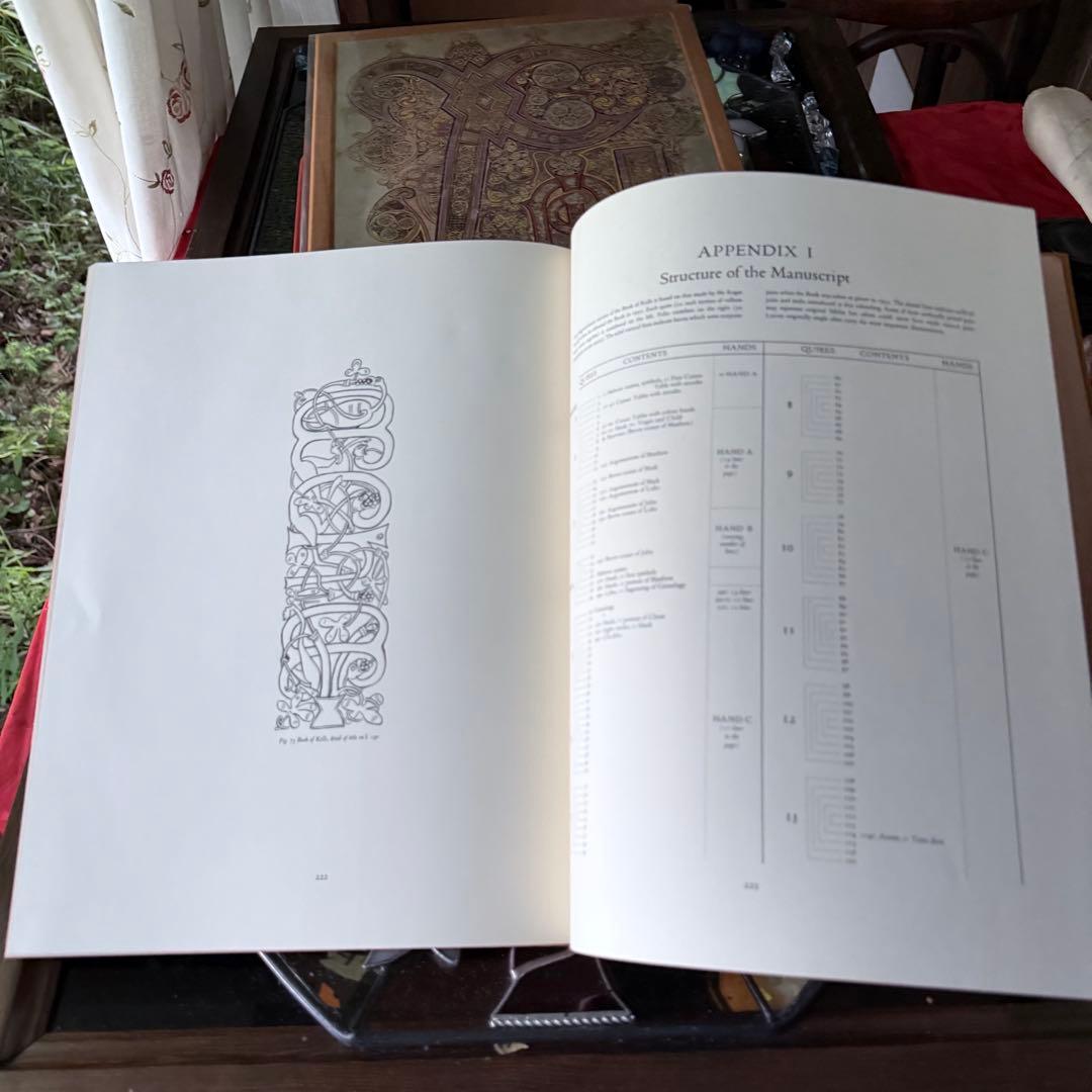2182様感謝‼️至宝‼️世界で最も美しい本『ケルズの書』テムズ＆ハドソン社　洋書