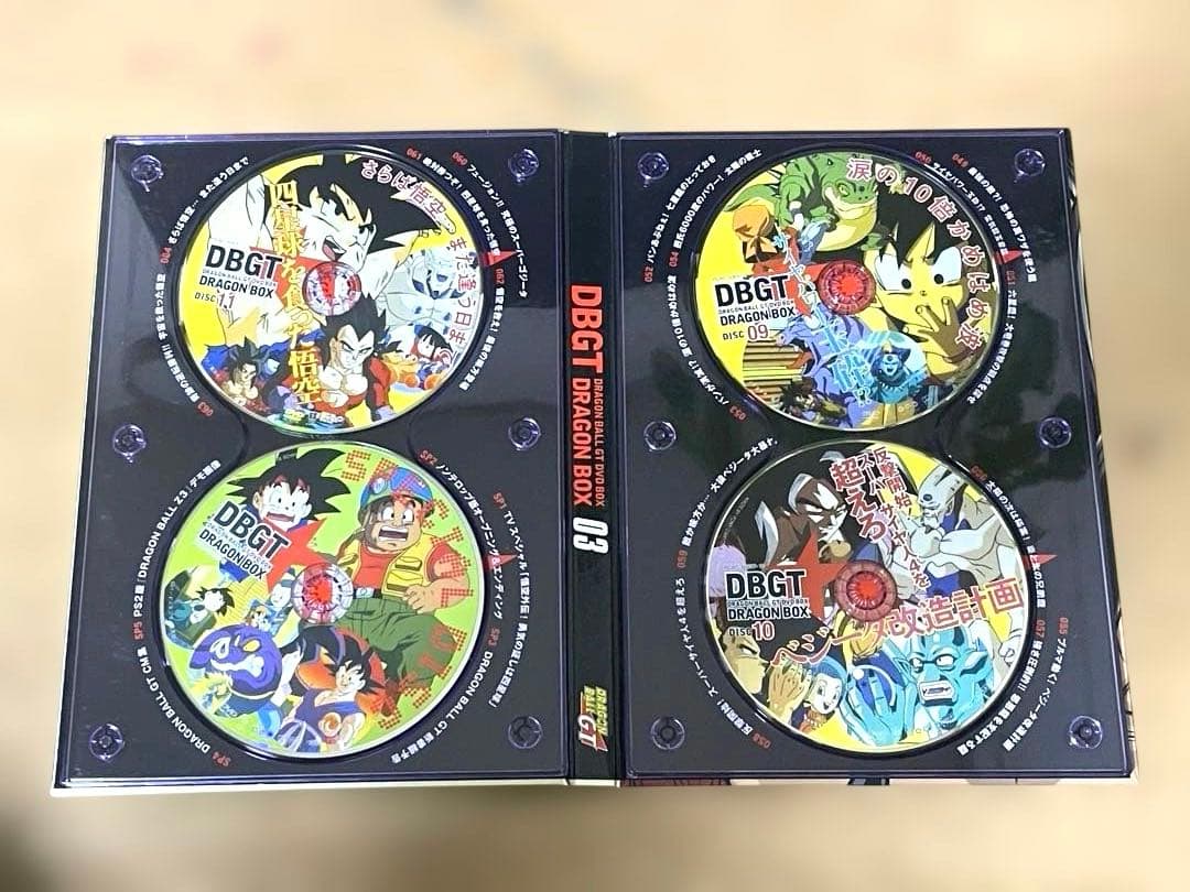ドラゴンボールGT DRAGONBOX DVD 初回特典実物大レーダー付き鳥山明