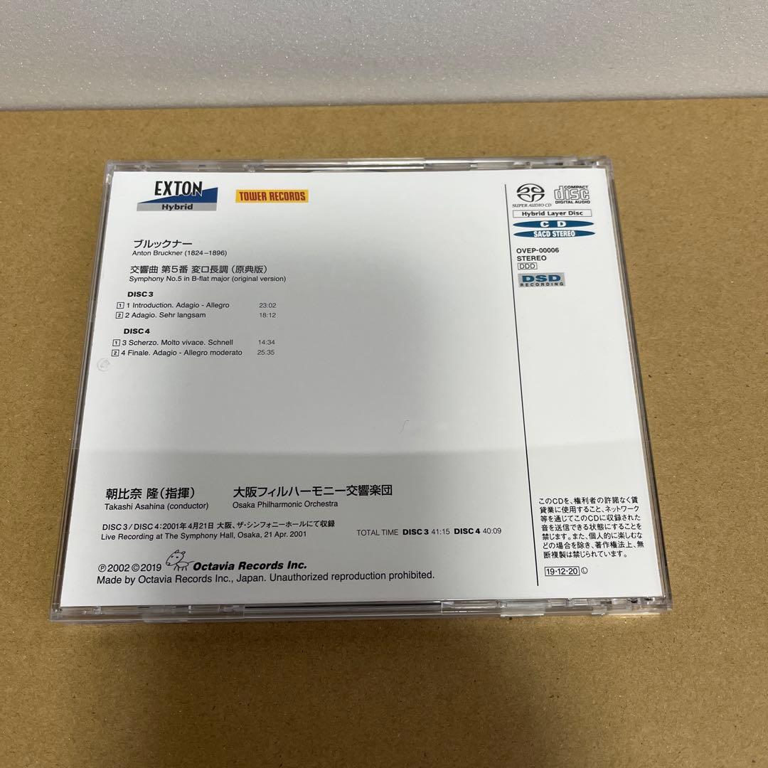 朝比奈隆　最後のブルックナー　CD7枚組