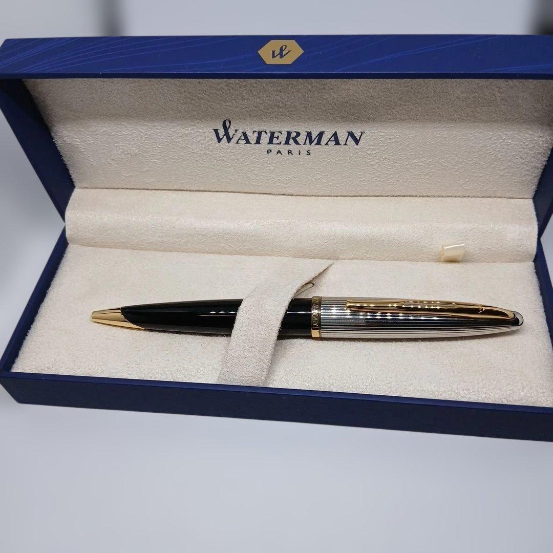 カレン・デラックス ブラック&シルバーGT ボールペン