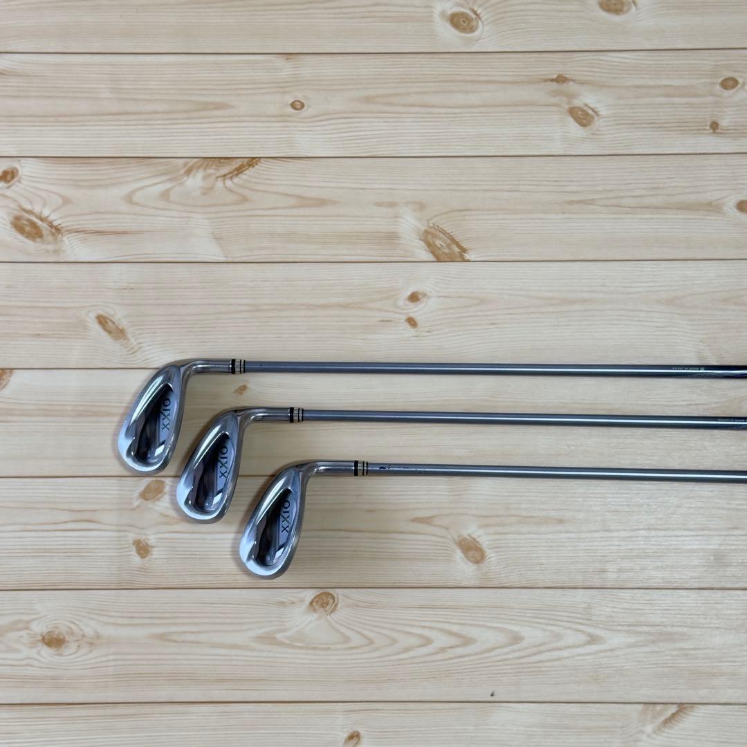 【初心者 にオススメ L】ゼクシオ7 レディース アイアン 3本 XXIO7