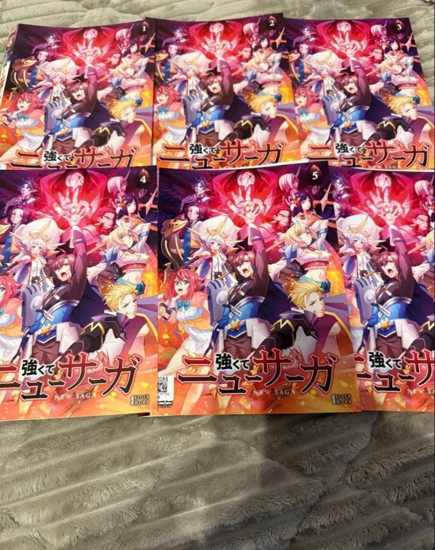 強くてニューサーガ DVD 全6巻