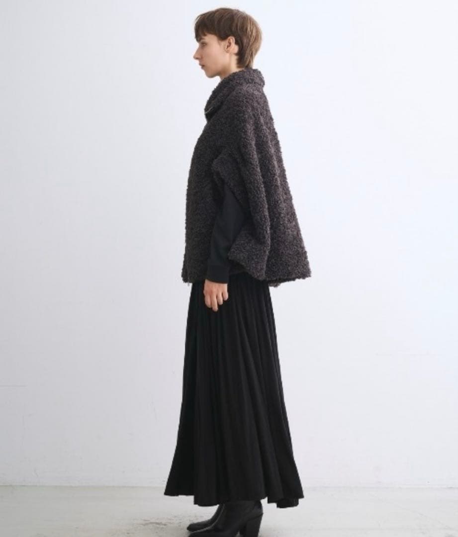 【完売品】threedots 【エバリー】プードルボア ケープ