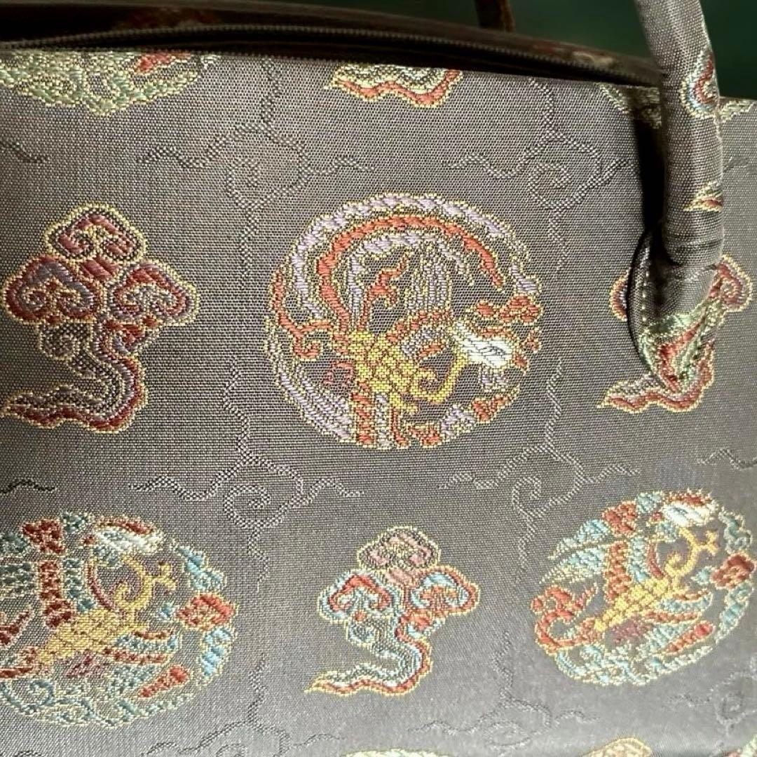 利休バッグ✨名物烈紋様 和装バッグ　和装小物