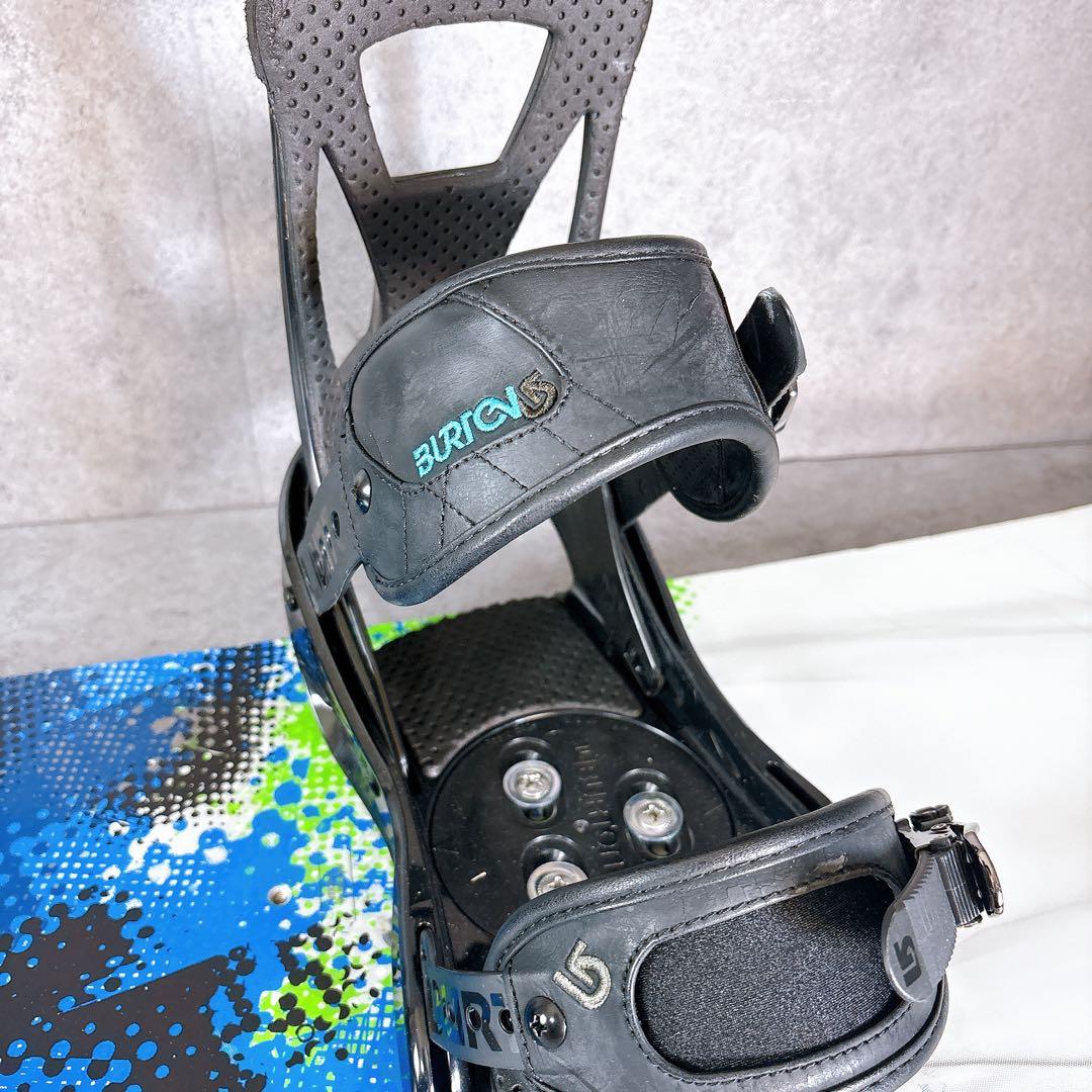 【BURTON 2点セット】メンズスノーボード　バートン　154cm バイン付き