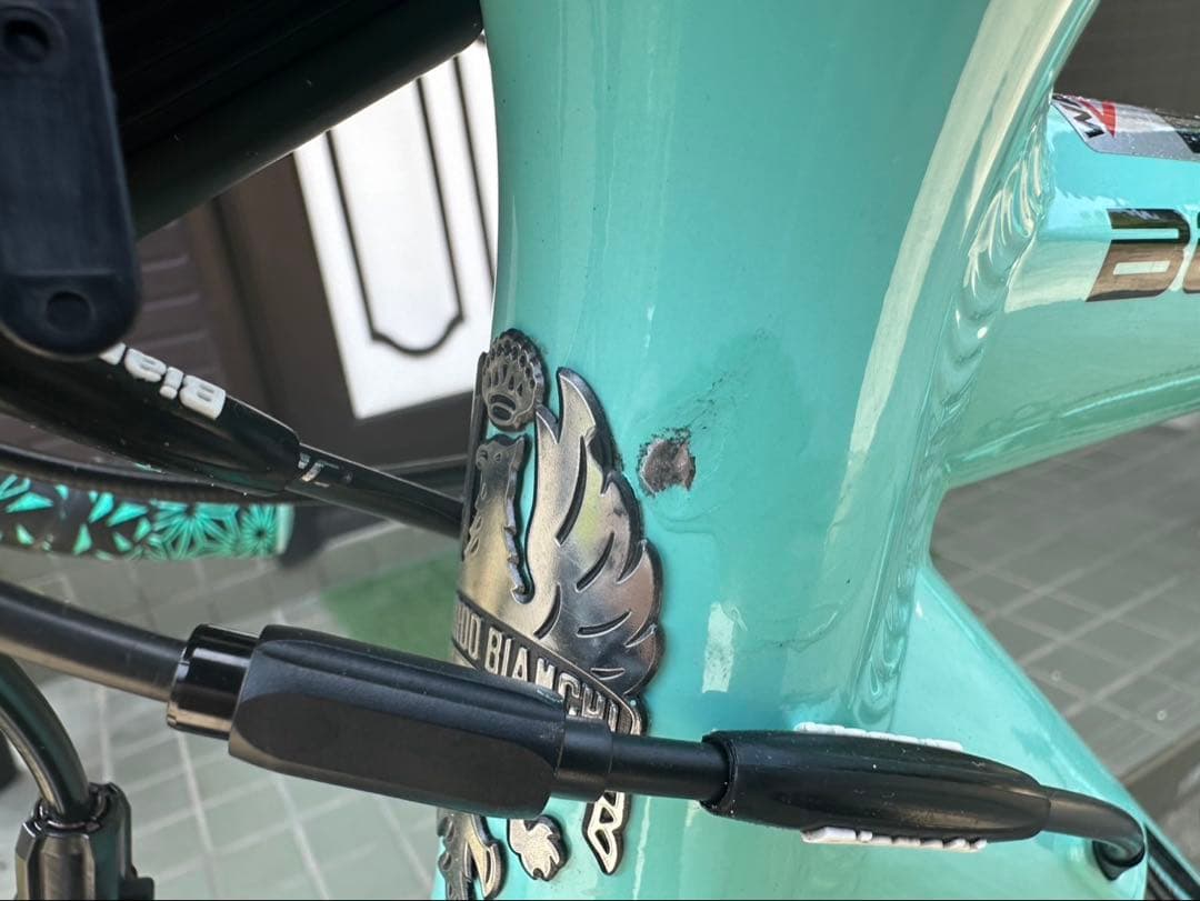 Bianchi ビアンキ　ベルガモ　完成車　チェレステ