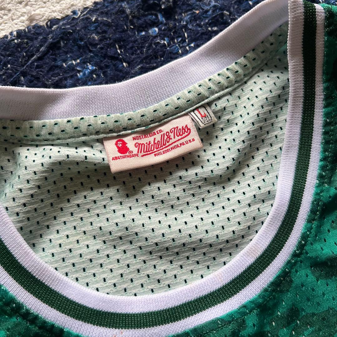 ABATHINGAPEBAPEceltics バスケユニフォームパンツ上下セット