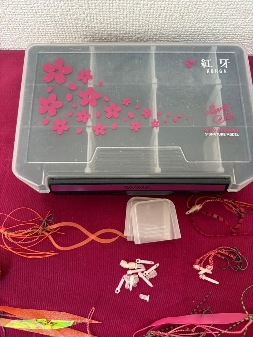 ダイワ 紅牙 タイラバヘッド 80g 100g 計9個 紅牙ケース付き