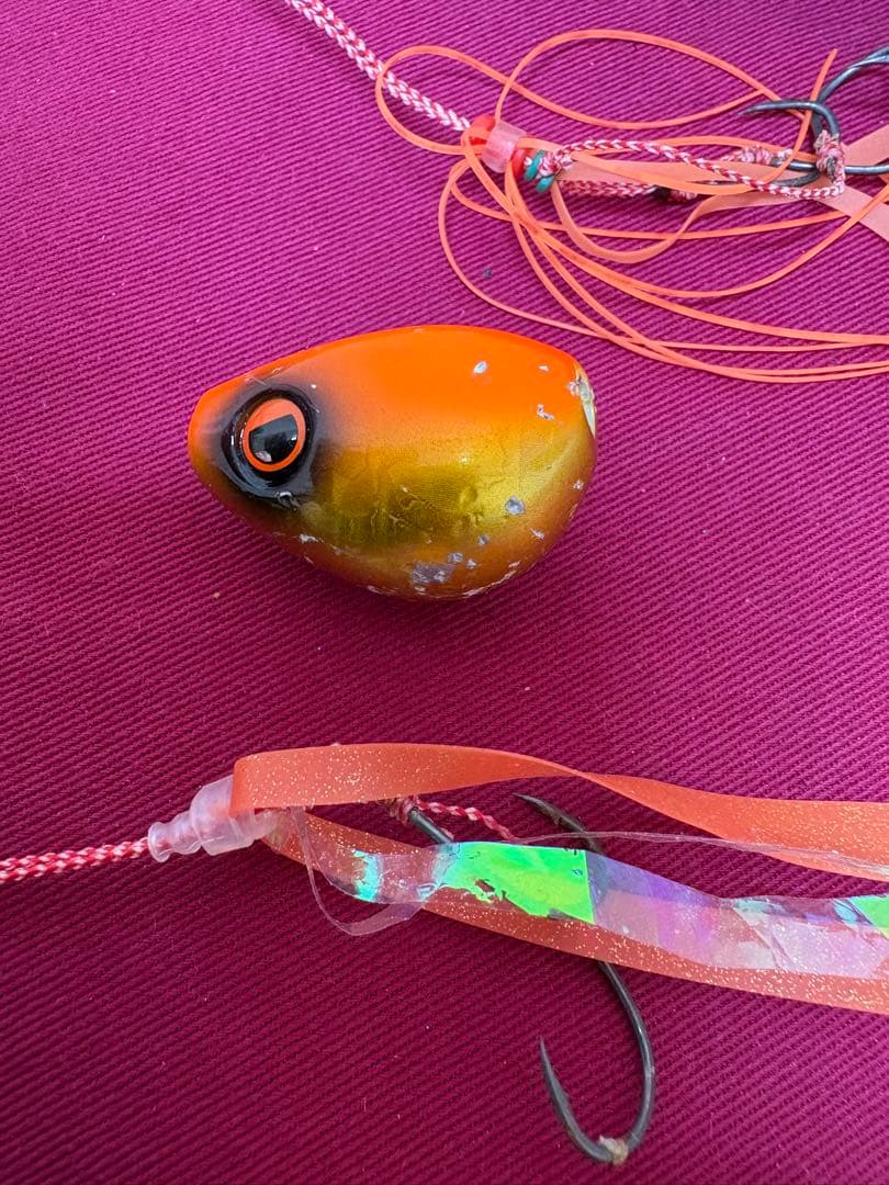 ダイワ 紅牙 タイラバヘッド 80g 100g 計9個 紅牙ケース付き