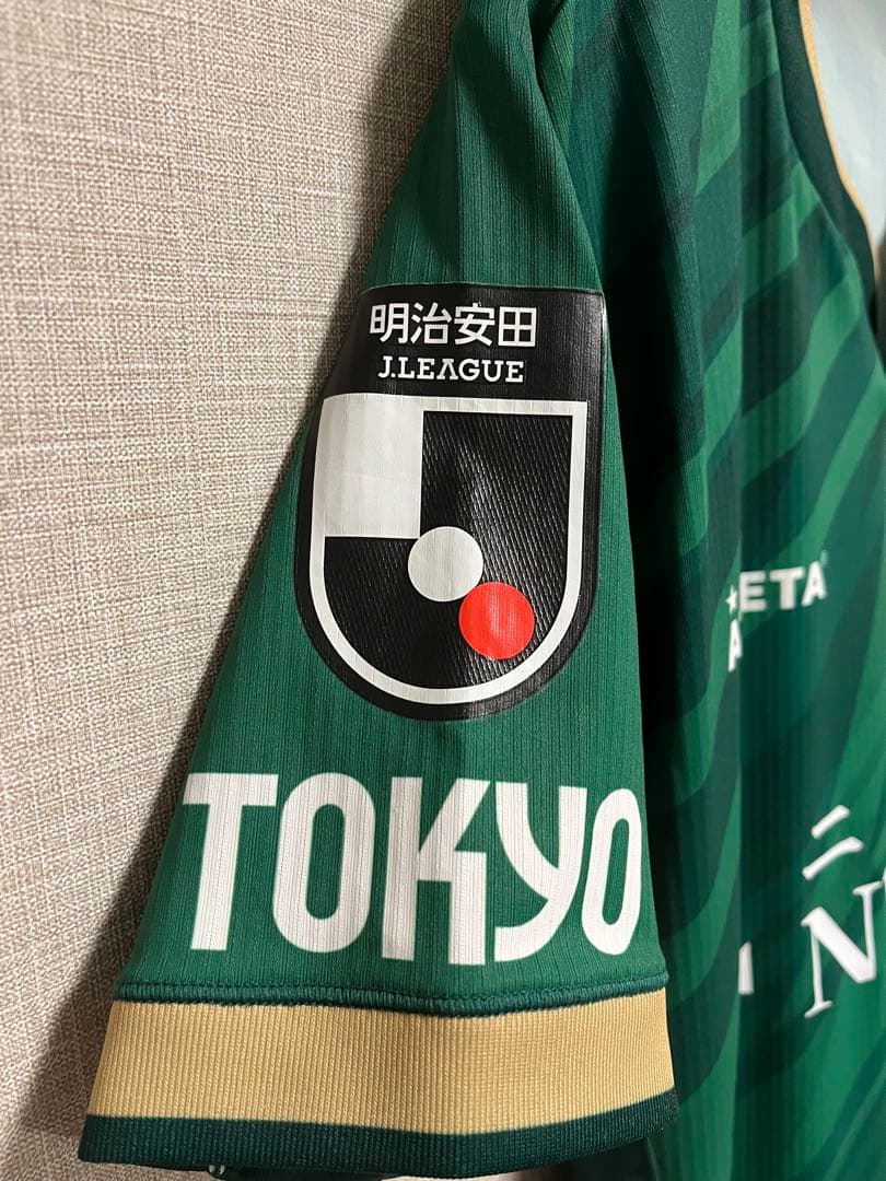 東京ヴェルディ2025オーセンティックユニフォーム ATHLETA M 深澤大輝