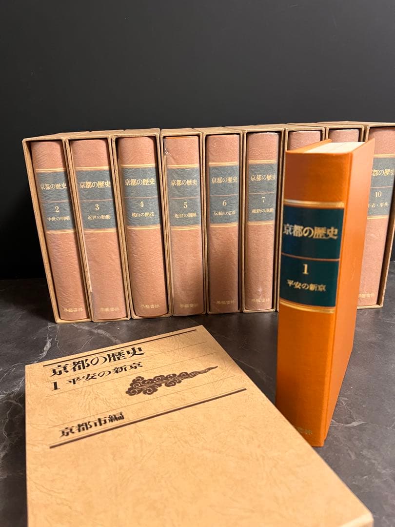 京都の歴史　學藝書林　全10巻　京都市編　歴史本　セット