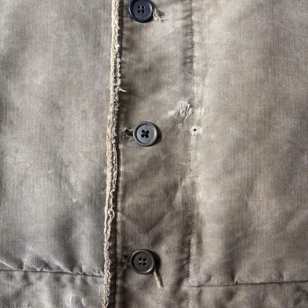 【超希少】 40s usnavy N-1 デッキジャケット size38 襤褸