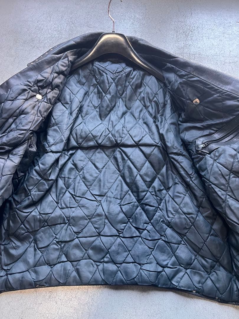 スタッズ ライダースジャケット 鋲ジャン