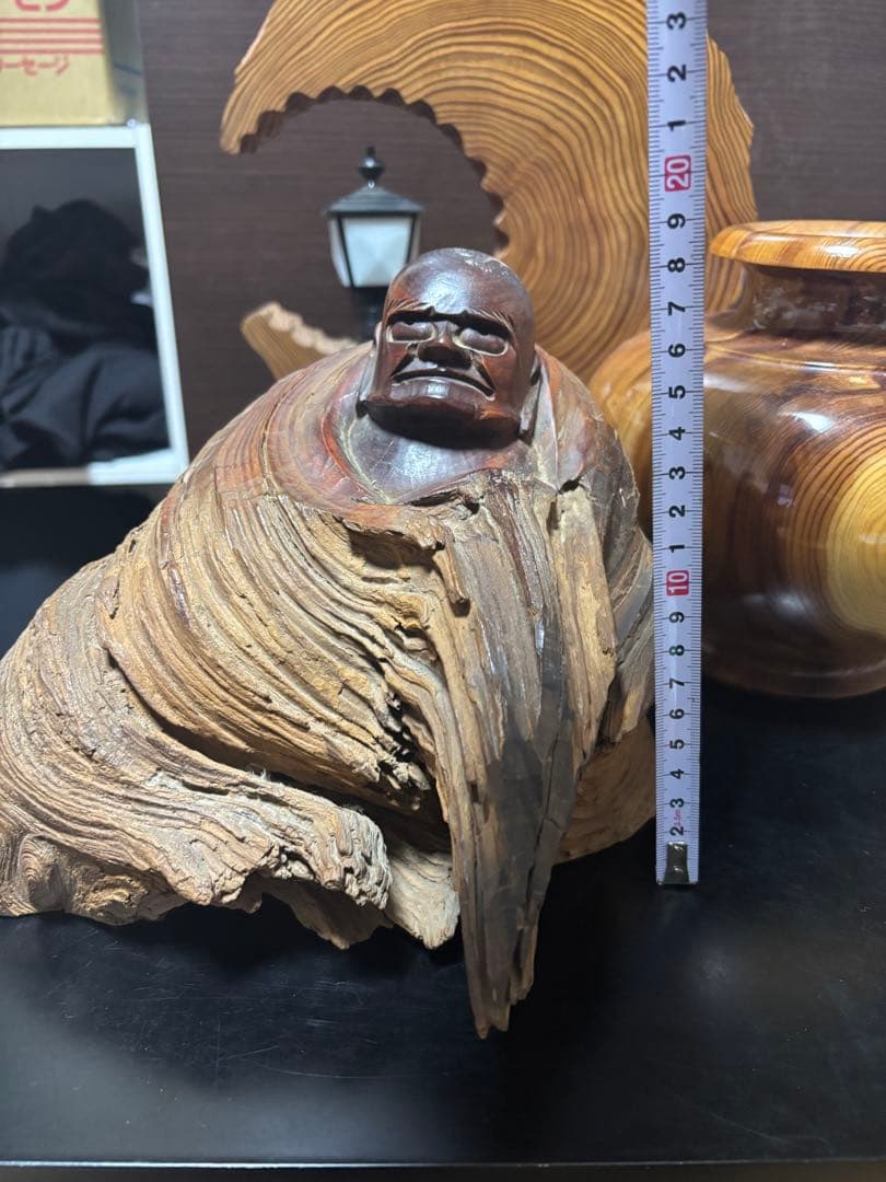 屋久杉などの置物4点セット