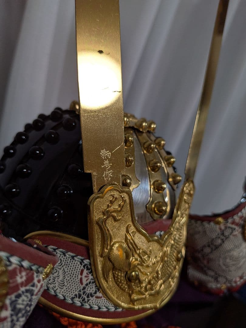 河寿の兜　五月人形　子供の日