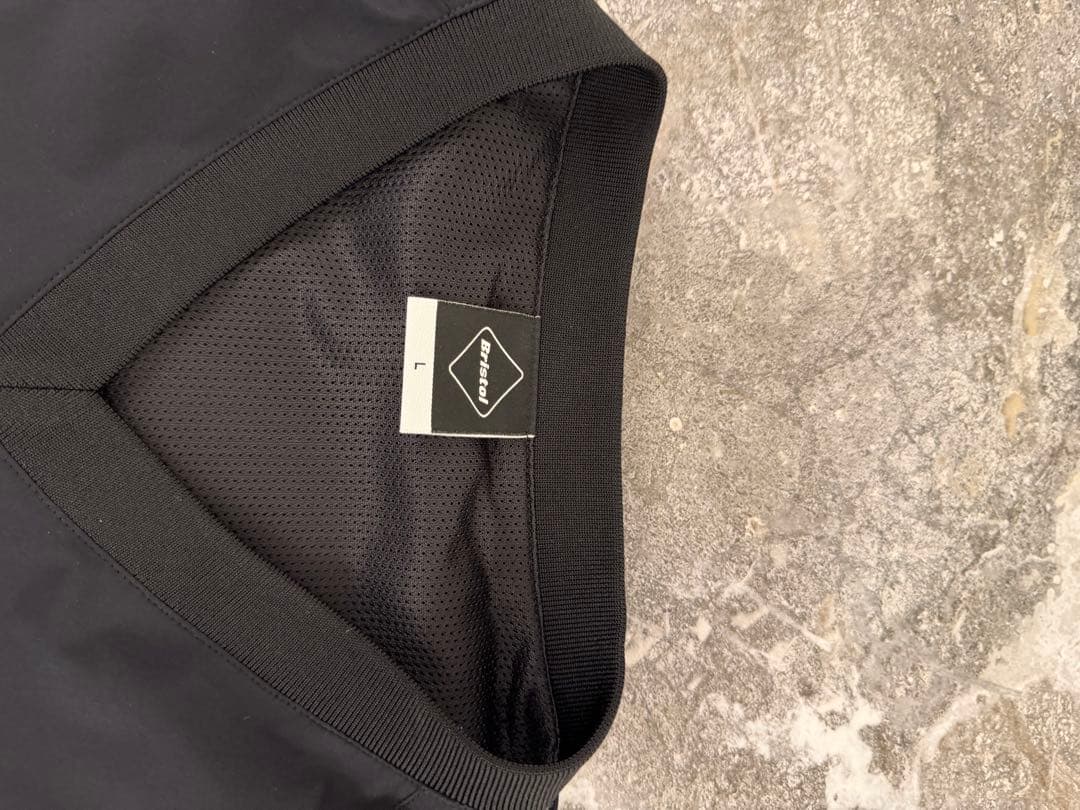 メンズ ゴルフ Vネック ベスト S 黒