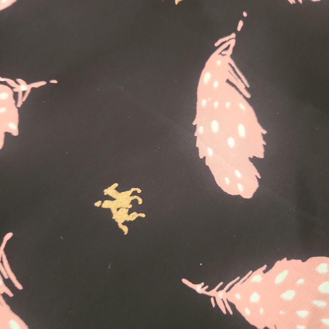 グレースクラス　ロングワンピース　総柄